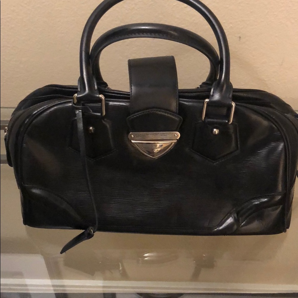 💯 authentic black Louis Vuitton Epi “doctor bag”